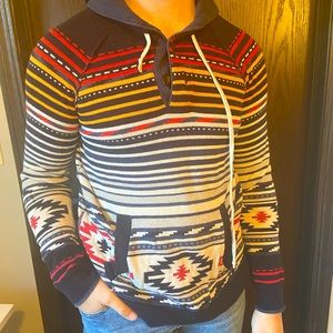 Hooded American Eagle Sweater